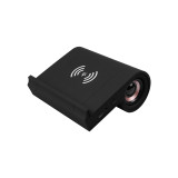 PRUNUS J-505 Speaker phone holder , Support Wireless charging for Phone ，Make sound louder and more stereo，No need for Bluetooth，Support AUX， DC 5V Charging