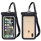 PRUNUS Waterproof Phone Pouch, Waterproof Phone Case for iPhone 14 13 12 11 Pro Max XS Plus Samsung Galaxy With Case Friendly, IPX8 Cellphone Dry Bag Beach Essentials for Cruise Travel -2 Pack-8.3