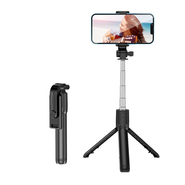 Selfie Stick with Fill Light, PRUNUS Extendable Selfie Stick with Detachable Remote, Portable Phone Tripod Stand, Compatible with iPhone 14/13/12/11, Android Samsung Google Smartphones