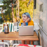 6 Pieces, 3 Transparent, 1 Pink, 1 Green, 1 Blue, Phone Grip with Expanding Kickstand 360°Rotation Cellphone Stand For iPhone Samsung Huawei