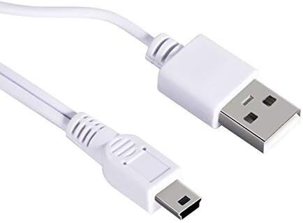 Mini/Micro USB Cable USB 2.0 Type A to Mini B Cable Data Charging Cord Compatible for PRUNUS Radios  {Black and White Cable Shipped Randomly}