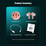 PRUNUS S100 V5.3 Bluetooth Earbuds Wireless Headphones in Ear with Mic HIFI Sound Deep Bass USB-C Charging Ear Buds for Android, iOS, Cell Phone, Tablet
