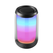PRUNUS B-360 Cool Lighting Bluetooth Speaker True Wireless Stereo Speaker Punchy Bass TWS, TF/USB/FM/Aux Playback, for Home, Outdoor, Party