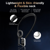 Seancheer Magnetic Neck Holder Mount POV Vlog Hands Free Phones Neck Holder Chest Stand with Magnetizer Ring Video Recording for iPhone 15 14 13 12 Series Android Smartphone