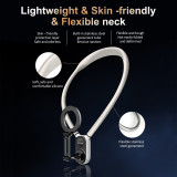 Seancheer Magnetic Neck Holder Mount POV Vlog Hands Free Phones Neck Holder Chest Stand with Magnetizer Ring Video Recording for iPhone 15 14 13 12 Series Android Smartphone