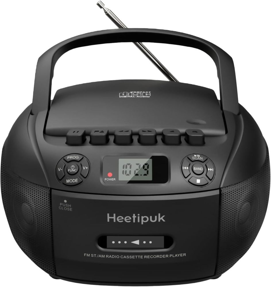 Bluetooth Walkman Cassette Player Bluetooth Transfer Personal Cassette, 3.5mm Headphone Jack And Earphones Included-Bluetooth