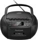 Heetipuk CD Player Boombox Cassette Player with Bluetooth,AM/FM Radio, Stereo Sound, AUX/USB Drive,Tape Recording,AC and C Battery Powered,Headphone Jack,LCD Display for Home,Gift