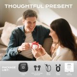 4-in-1 Scrolling Remote Control for TikTok YouTube IG Short Videos with Earbuds Wireless Bluetooth,Page Turner for Kindle App,Camera Shutter Remote for | iPhone | Android | iOS | iPad | Tablet