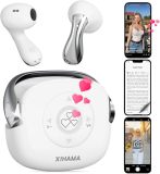 4-in-1 Scrolling Remote Control for TikTok YouTube IG Short Videos with Earbuds Wireless Bluetooth,Page Turner for Kindle App,Camera Shutter Remote for | iPhone | Android | iOS | iPad | Tablet