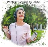 PRUNUS J-166 Portable Radio AM FM, Battery Operated Radio with Tuning Light, Back Clip, Excellent Reception for Indoor & Outdoor & Emergency Radio, AM FM Radio Portable, Transistor Radio