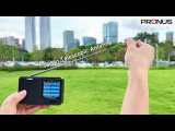 PRUNUS J-711 Mini Radio AM/FM/SW1-SW7 Shortwave, USB-C Charging& AA Battery Operated, Excellent Reception, Long Antenna, Earphone Jack, Transistor Radio, Portable Radios AM FM
