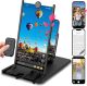 SEANCHEER 5-in-1 Vertical Phone Screen Magnifier HD with Bluetooth Remote, 3D Portable Foldable Mobile Phone Stand for | TikTok | YouTube | FB | Scrolling - Gift for Mum, Dad & Family (Black, 12 )