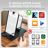 SEANCHEER 5-in-1 Vertical Phone Screen Magnifier HD with Bluetooth Remote, 3D Portable Foldable Mobile Phone Stand for | TikTok | YouTube | FB | Scrolling - Gift for Mum, Dad & Family (Black, 12 )