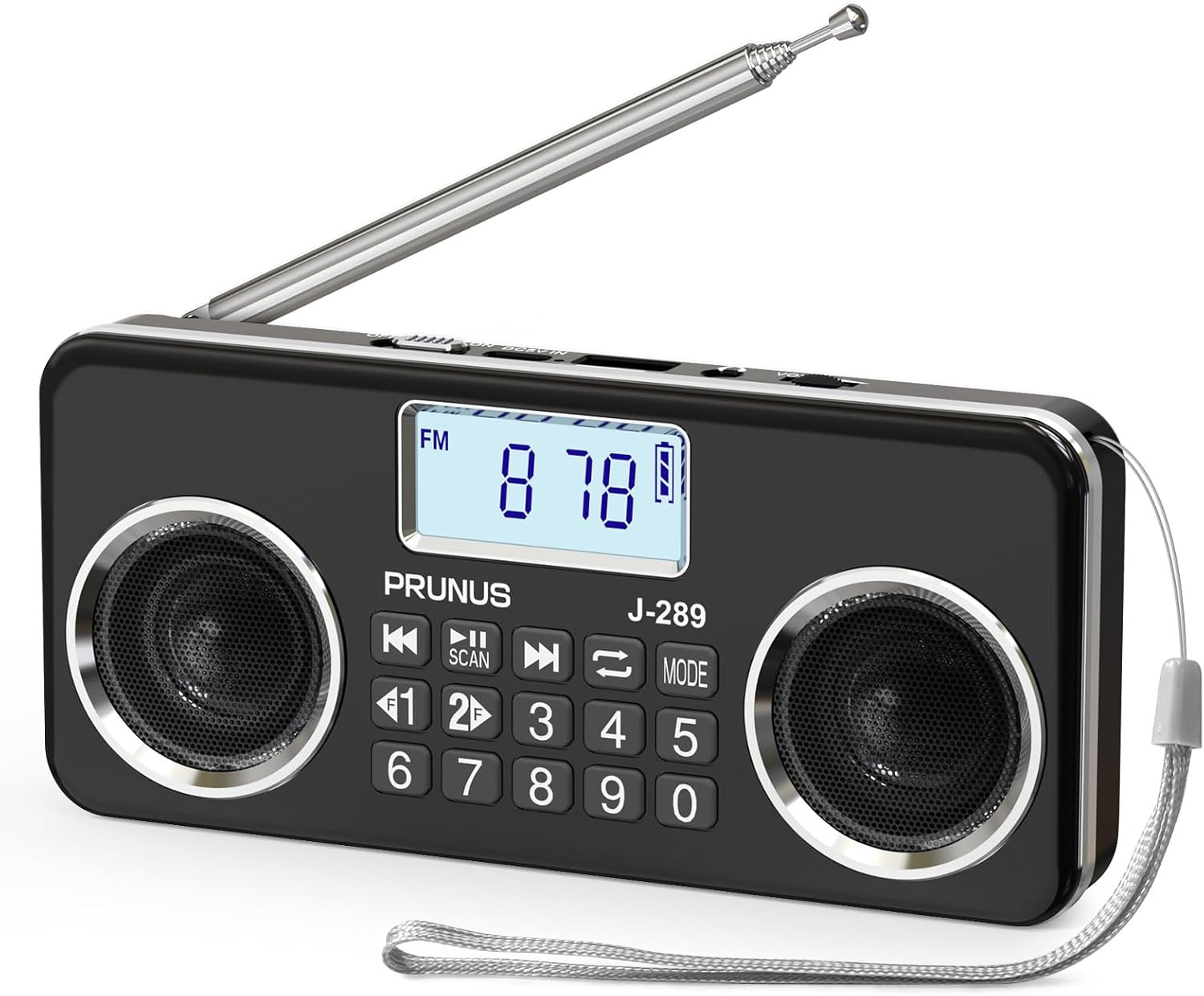 Small Digital FM Radio with Bluetooth Speaker, Good Sound, TF Card