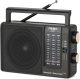 PRUNUS J-03C AM FM Radio Portable USB or AA Battery Operated for Home/Outdoor, Large Speaker Excellent Sound, Excellent Reception 19.5 ant, Large Tuning Knobs,Gifts for Seniors