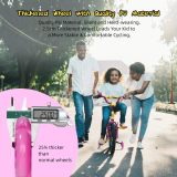 PRUNUS Flash BIKE Training Wheels for 12 14 16 18 20 Inch.Training Wheels for Kids Bike is Heavy Duty.Bicycle Training Wheel is Suitable Single Speed Bike