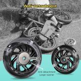 PRUNUS Flash BIKE Training Wheels for 12 14 16 18 20 Inch.Training Wheels for Kids Bike is Heavy Duty.Bicycle Training Wheel is Suitable Single Speed Bike