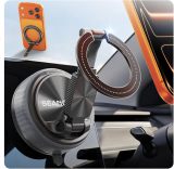 Detachable Magnetic Car Phone Holder for MagSafe, Vacuum Suction Cell Phone Car Mount with Ultra Strong Magnetic, 900° Adjustable Dashboard & Windshield Phone Holder for iPhone 17-12