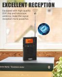 PRUNUS J-125 Pocket AM/FM Radio with 198 Presets, Alarm & Sleep Timer