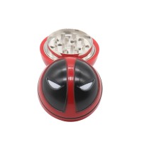 NovaBong offer  new design Deadpool tobacco herb grinder 3 layer zinc alloy diameter 53mm wholesale price