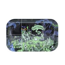 GHOST SHRIMP Metal Rolling Tray 11 inch *7 inch