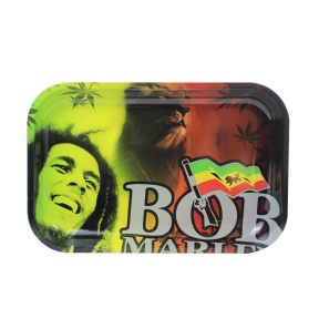 Bob Marley Metal Rolling Tray   11 inch *7 inch