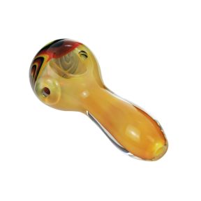 Chameleon Hand Pipe in Yellow  4.5 inch length
