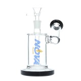 Nova Glass 10 inch Mini Dab Rig with mini showerhead  perc Dab Bong