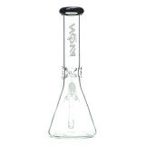 Nova Glass 12 inch Colored Ice Pinched tube Beaker 9mm thick Glass Water Pipe