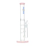 Nova Glass 13.2 inch straight glass with honey comb percs Wate Pipe Bong