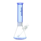 Nova Glass 14 inch Colored ice Pinched tube Beaker Bong