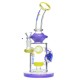 Nova Glass 10 inch showerhead perc with turtle decorate Glass Water Pipe