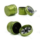 NovaBong offer multi colors new style 4 layer aluminum alloy lightning shape herb grinder with hand operate wholesale