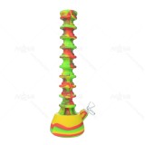 15 inch Colored extended Silicone Bong With Quartz Banger/Bong Bowl