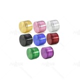 NovaBong new come out 4 layer aluminum cnc teeth herb grinder spice crusher diameter 50mm multi colors wholesale price