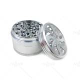 NovaBong multi colors diameter 63mm tobacco Herb Grinder 4 Layers aluminum alloy with  top cover 8 fan blade style