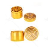 NovaBong supply 4 layer aluminum alloy herb grinder with maze game multi colors