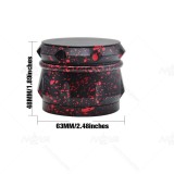 NovaBong offer Starry Sky tobacco Herb Grinder  4 Layers  aluminum alloy with diameter 63mm multi colors