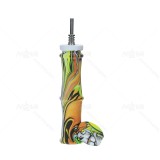 4.5 inch Silicone Bamboo Nectar Collector with Titanium Nail
