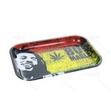 Bob Marley painting Metal Rolling Tray  11 inch *7 inch