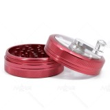NovaBong new 2 layer aluminum alloy hand operate herb grinder with multi colors