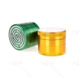 NovaBong supply 4 layer aluminum alloy herb grinder with maze game multi colors