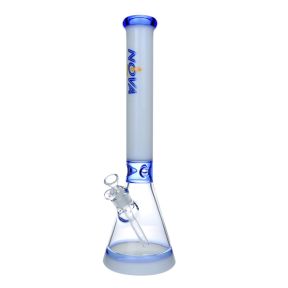 Nova Glass 15.2 inch Colored Ice Pinched tube beaker bong