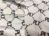 SC Letter Print Strapless Shorts Two Piece Set QZX-6009