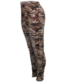 Camouflage Hole Hollow Out Skinny Pants YS-003