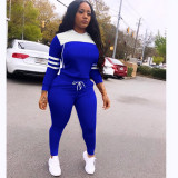 SC Casual Hoodies Tracksuit Two Piece Sets YN-067