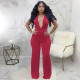 SC Sexy Deep-V Bodycon Jumpsuit SMR-9543