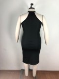 SC Sexy Sequin Sleeveless Party Dress Plus Size 5XL OSM2-5264