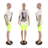 SC Casual T Shirt And Shorts Two Piece Sets MEI-9033