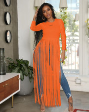 SC Solid Color Sexy Tassel Top HMS-5252